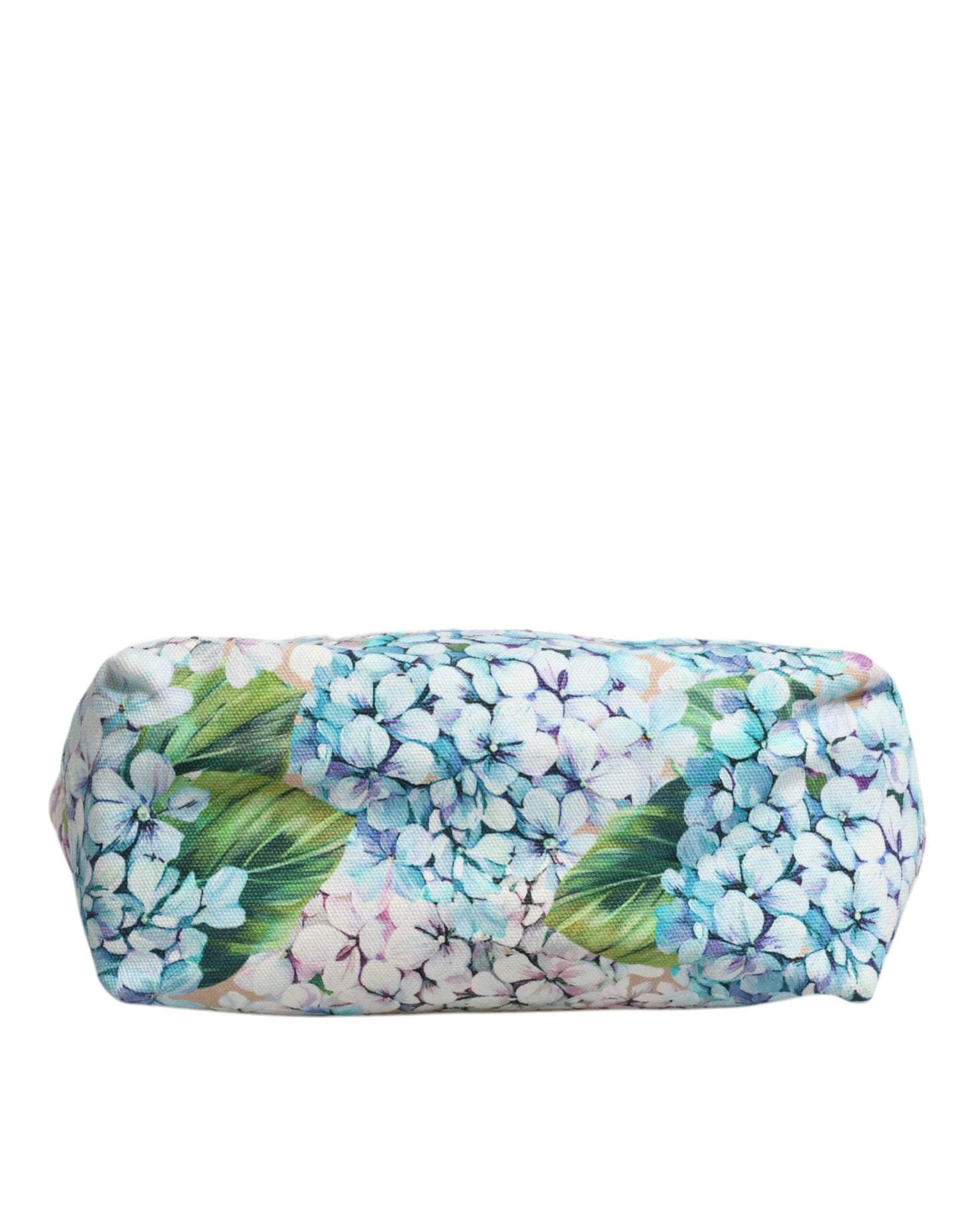 Dolce &amp; Gabbana – TANIA – Tragetasche aus Canvas mit mehrfarbigem Blumenmuster und Henkel