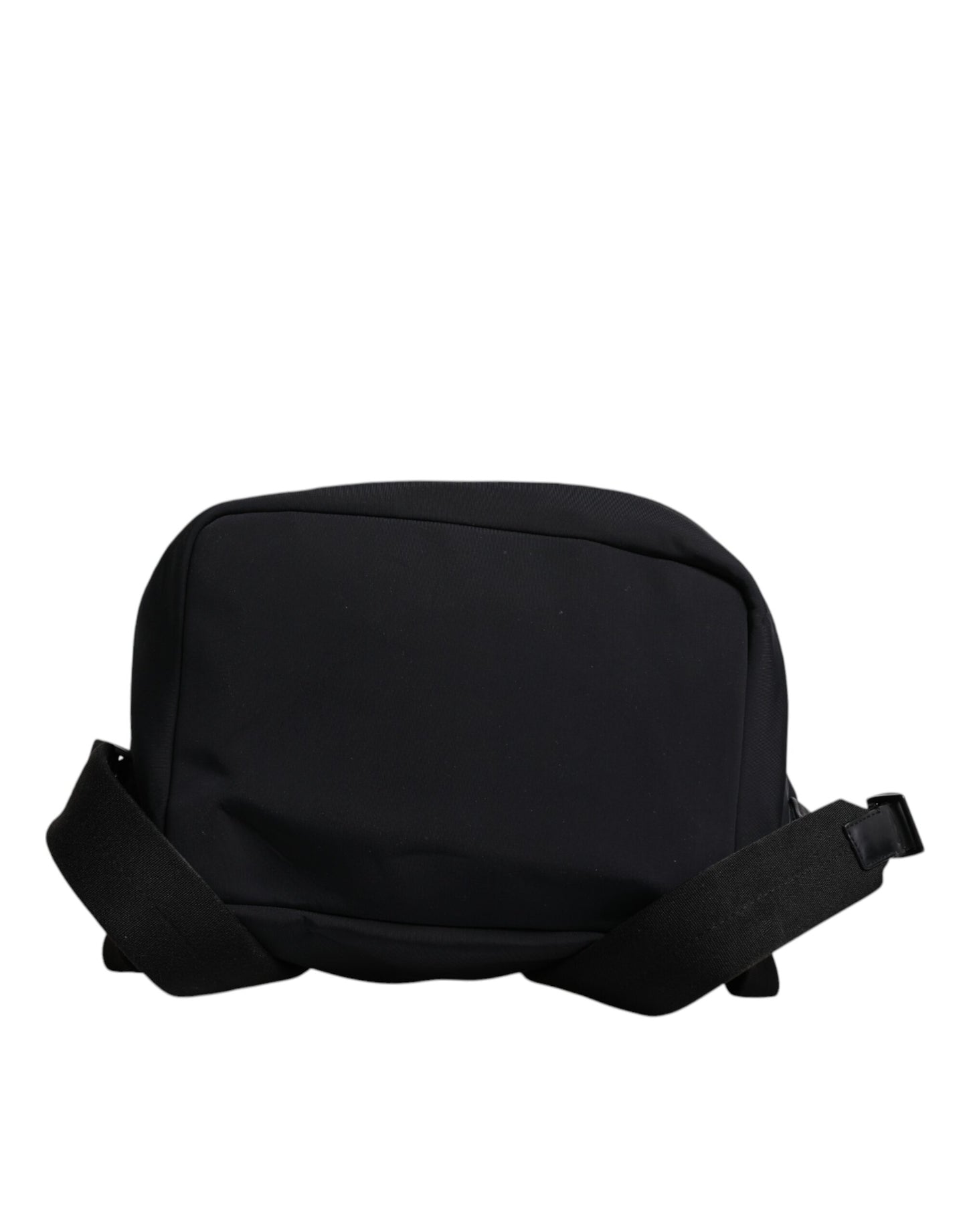 Dolce &amp; Gabbana – Schulrucksack aus Neopren und Nylon mit DG-Logo, Schwarz