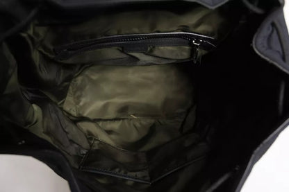 Dolce &amp; Gabbana – Schulrucksack aus Neopren und Nylon mit DG-Logo, Schwarz