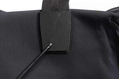 Dolce &amp; Gabbana Schwarze Canvas-Handtasche mit DG-Logo für Damen