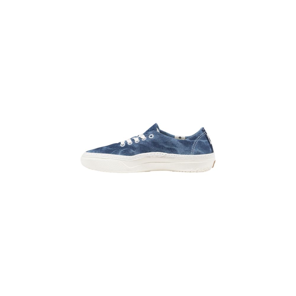 Vans – Blaue Stoff-Sneaker