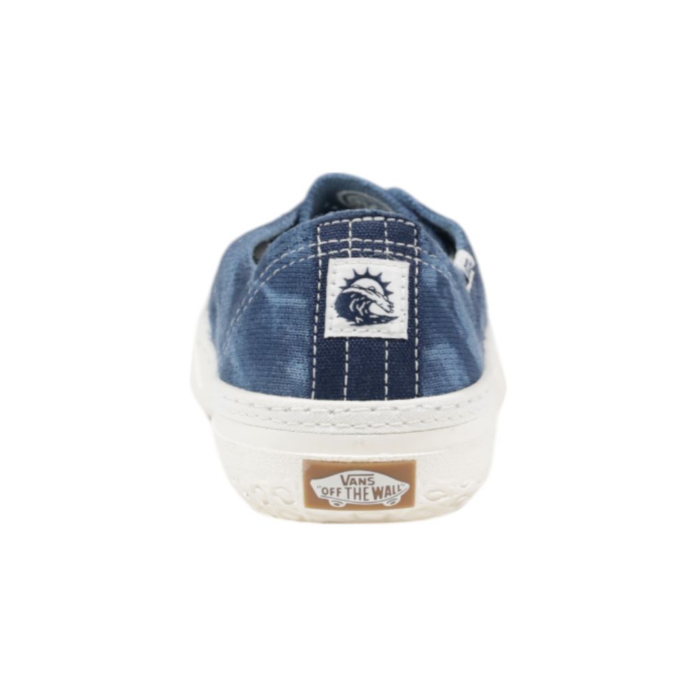 Vans – Blaue Stoff-Sneaker