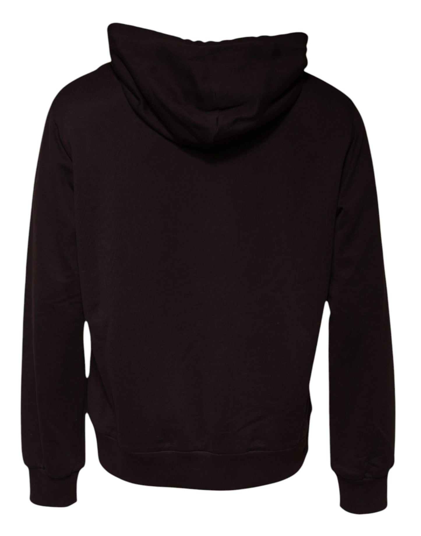 Dolce &amp; Gabbana Braunes Herren-Sweatshirt mit Kapuze aus Baumwolle