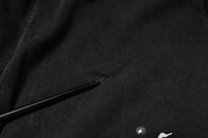 تي شيرت دولتشي آند غابانا رمادي بطبعة جلد النمر من القطن برقبة دائرية