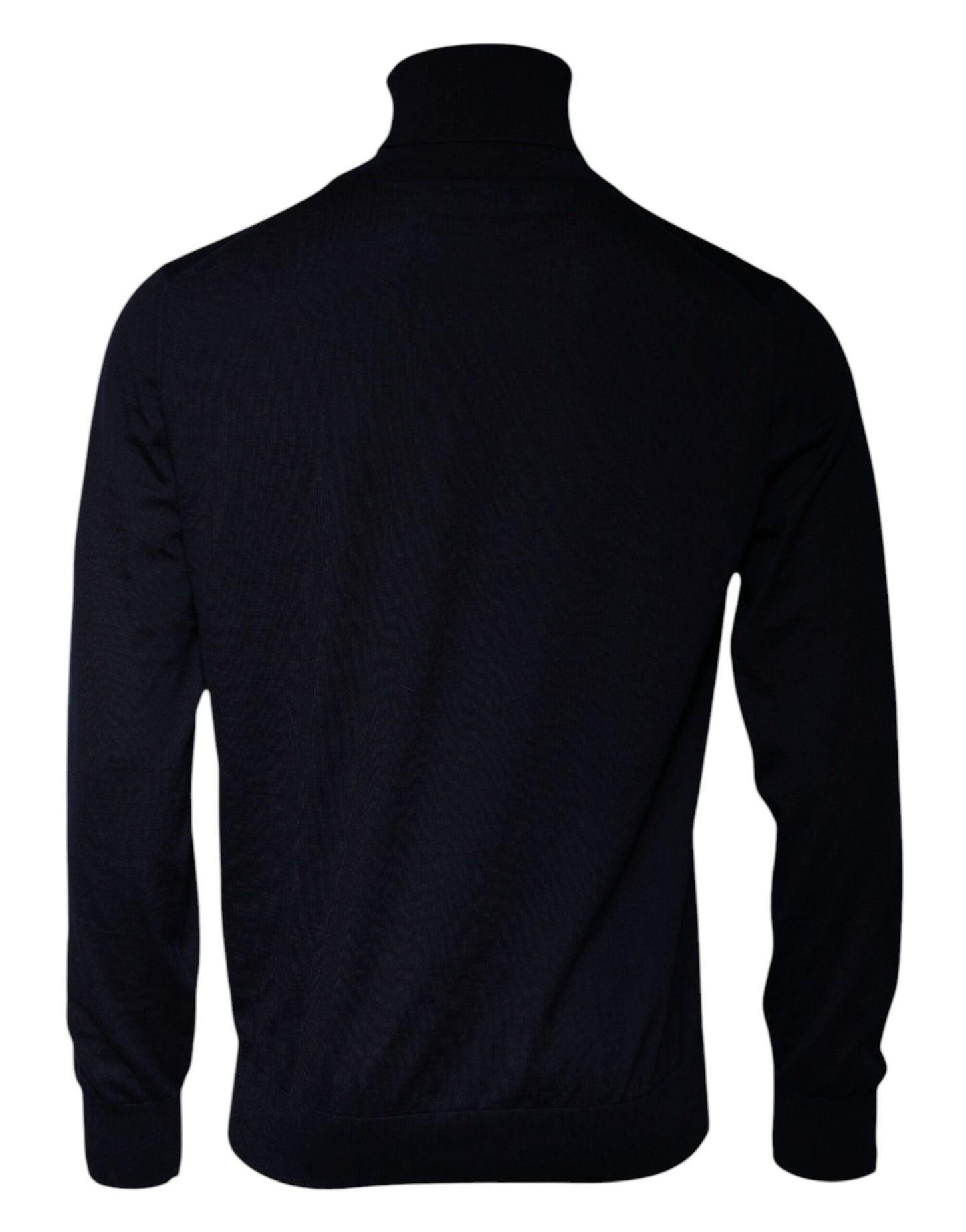 Dolce &amp; Gabbana Blauer Rollkragenpullover aus Kaschmir