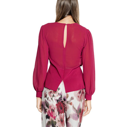 Rinascimento Bordeaux Polyester Blouse