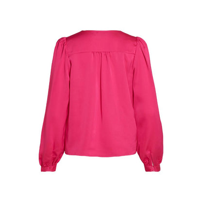 Vila Clothes – Rosa Polyesterbluse