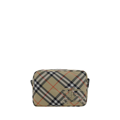 Burberry Schultertasche aus beigem Polyester
