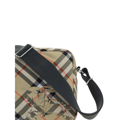 Burberry Schultertasche aus beigem Polyester