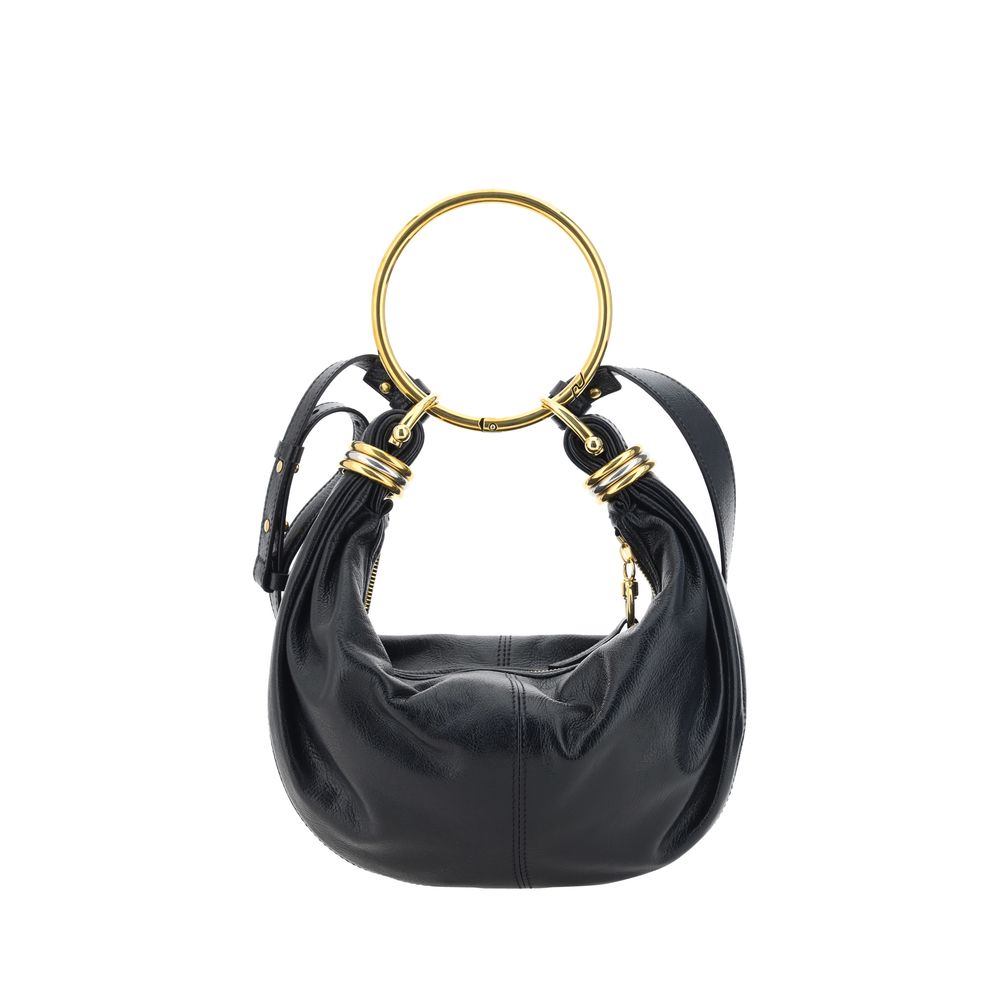 Chloé Handtasche aus schwarzem Kalbsleder (Bos Taurus)