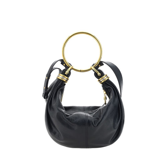 Chloé Handtasche aus schwarzem Kalbsleder (Bos Taurus)