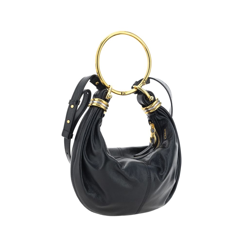 Chloé Handtasche aus schwarzem Kalbsleder (Bos Taurus)