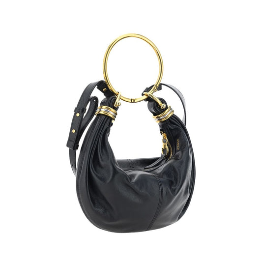 Chloé Handtasche aus schwarzem Kalbsleder (Bos Taurus)