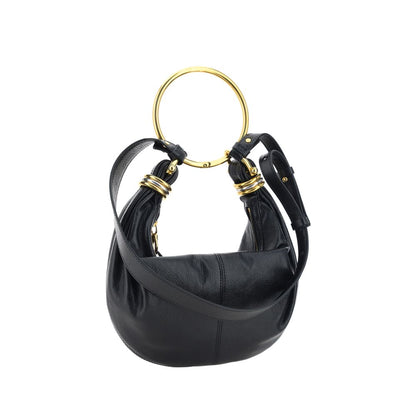 Chloé Handtasche aus schwarzem Kalbsleder (Bos Taurus)