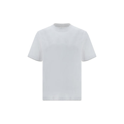 Brunello Cucinelli Weißes Baumwoll-T-Shirt