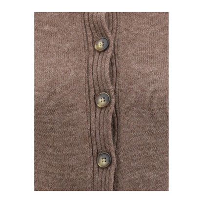 Loulou De Saison Brown Cashmere Cardigan