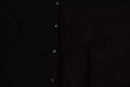 Dolce &amp; Gabbana – Blaues Pyjama-Lounge-Shirt aus gestreifter Baumwolle