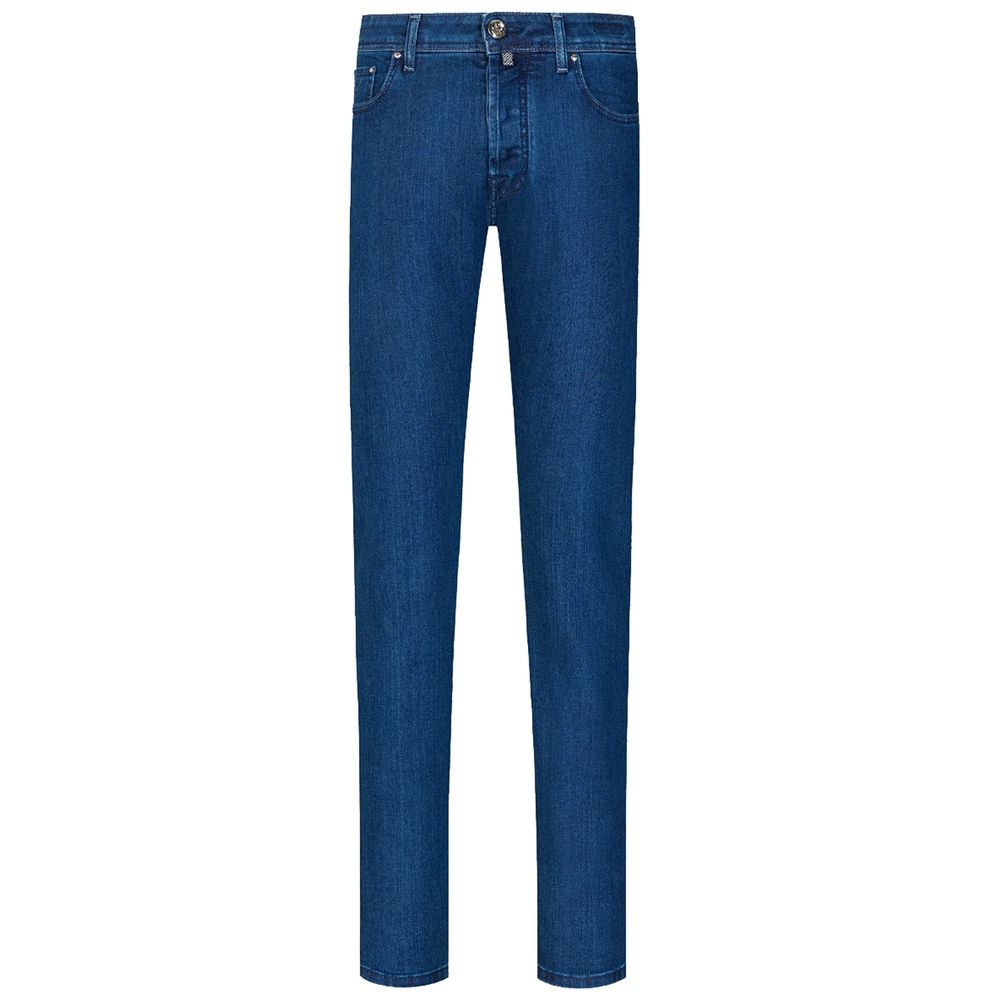 Jacob Cohen Herrenjeans aus blauer Baumwolle