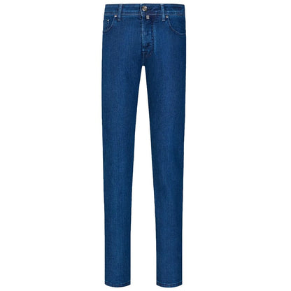 Jacob Cohen Herrenjeans aus blauer Baumwolle