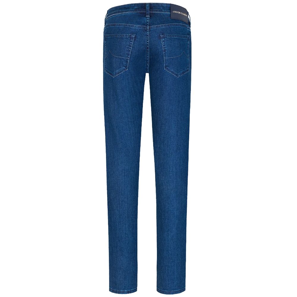 Jacob Cohen Herrenjeans aus blauer Baumwolle