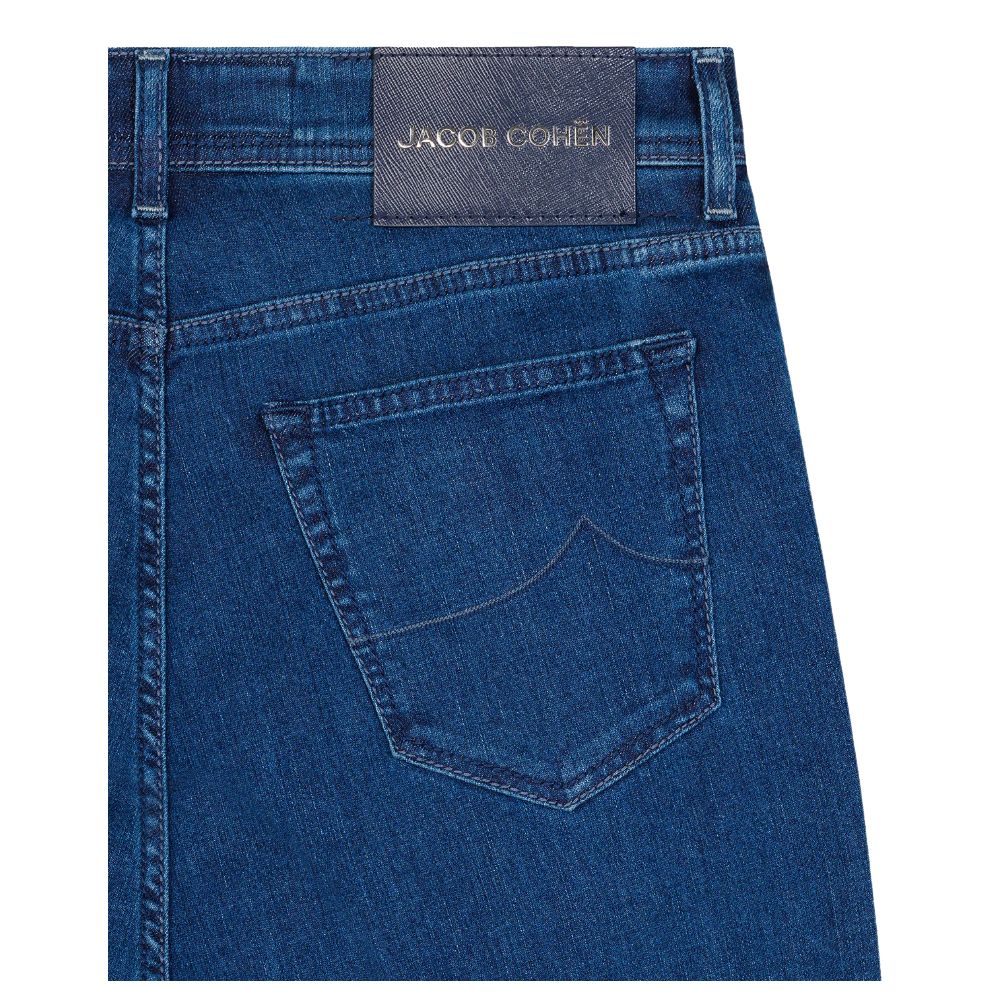 Jacob Cohen Herrenjeans aus blauer Baumwolle
