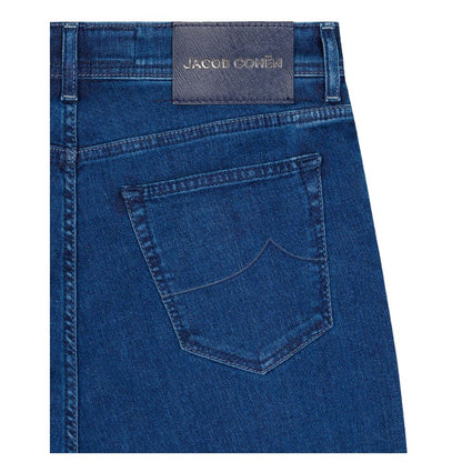 Jacob Cohen Herrenjeans aus blauer Baumwolle