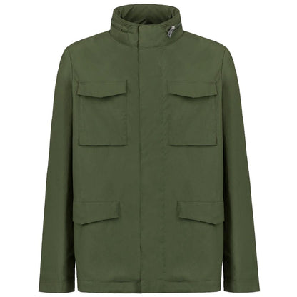 People Of Shibuya Green Cotton Men's Jacket