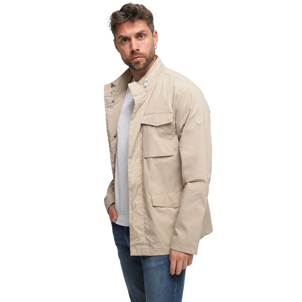 People Of Shibuya Beige Baumwolljacke für Herren