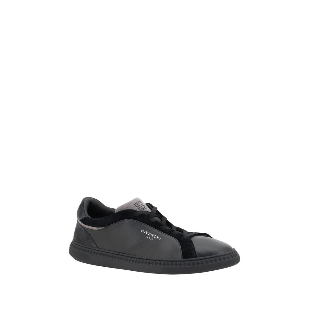 Givenchy Black Leather G Set Sneakers