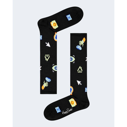 Happy Socks Schwarze Baumwollsocken