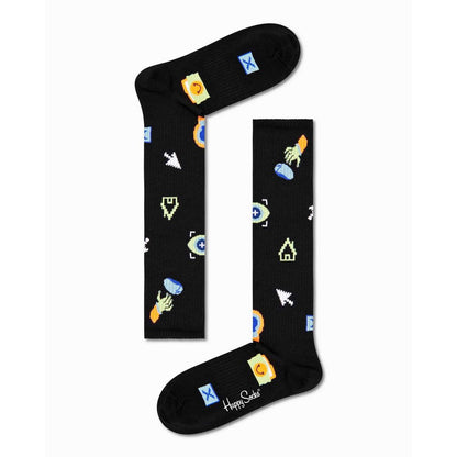 Happy Socks Schwarze Baumwollsocken