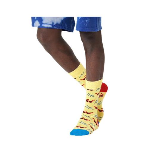 Happy Socks Gelbe Baumwollsocken