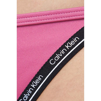 Calvin Klein Jeans, Rosa Polyester-Badehose