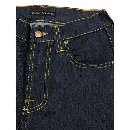 Nudie Jeans Blaue Baumwolljeans für Damen