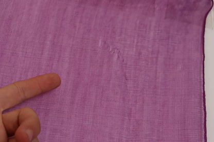 Dolce &amp; Gabbana Lilafarbener Schal aus Kaschmir und Seide