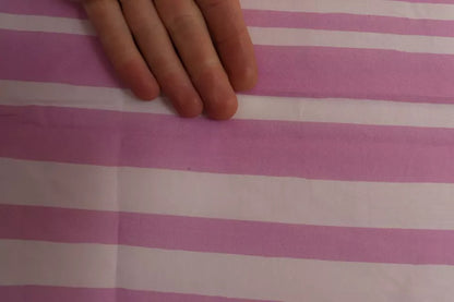 Dolce &amp; Gabbana – Cannes – Rosa-weiß gestreifter Wickelschal