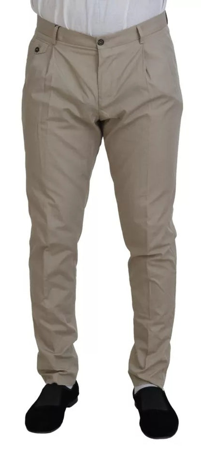 Dolce &amp; Gabbana Beige Chinohose aus Baumwolle für Herren
