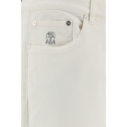 Brunello Cucinelli Jeans mit Umschlagsaum