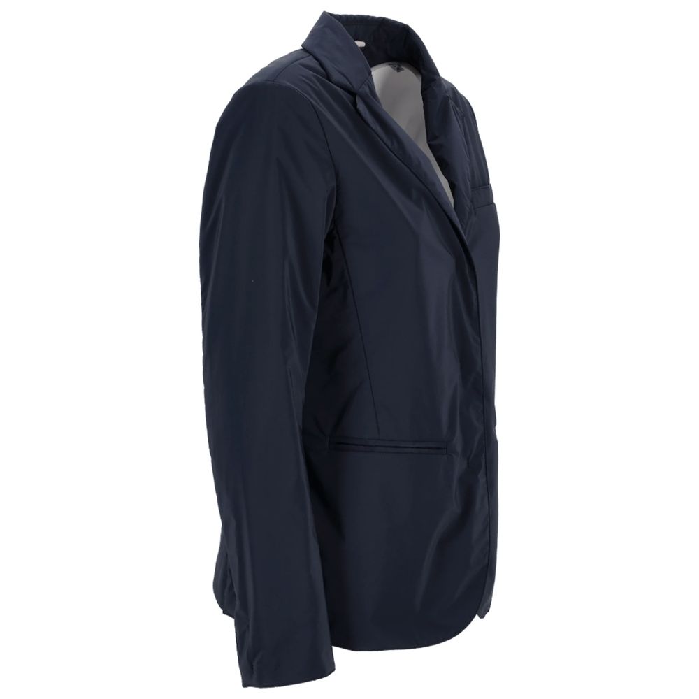 People Of Shibuya Blaue Polyesterjacken &amp; -mäntel