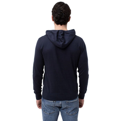 People Of Shibuya Blauer Baumwoll-Herren-Hoodie