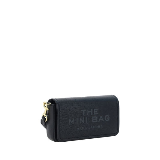 Marc Jacobs Schultertasche aus schwarzem Kalbsleder (Bos Taurus)