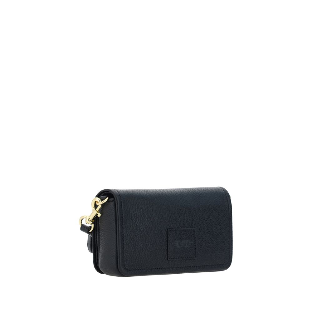 Marc Jacobs Schultertasche aus schwarzem Kalbsleder (Bos Taurus)