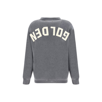Golden Goose Graue Baumwoll-Strickjacke