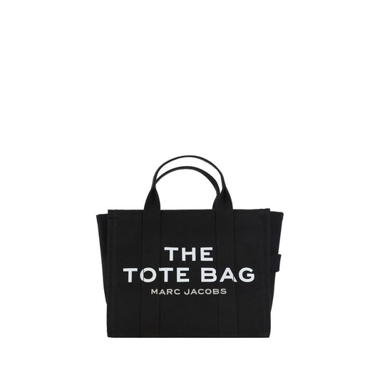 Schwarze Baumwollhandtasche von Marc Jacobs