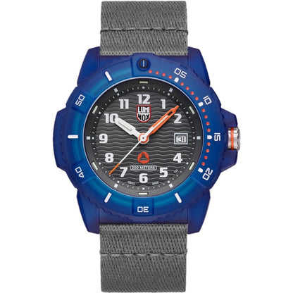 Luminox Graue Nylon Sportuhr