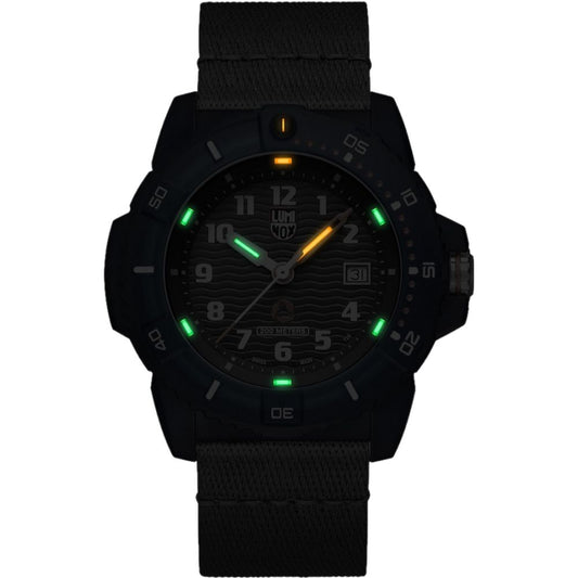 Luminox Graue Nylon Sportuhr