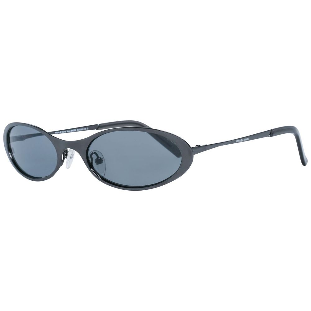More &amp; More Sonnenbrille aus schwarzem Metall