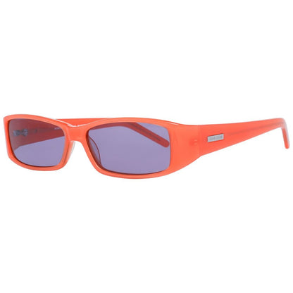 More &amp; More Sonnenbrille aus orangefarbenem Kunststoff