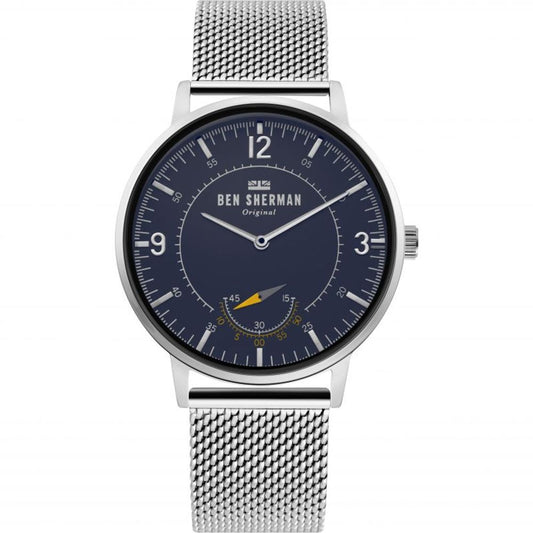 Ben Sherman – Silberne Edelstahluhr