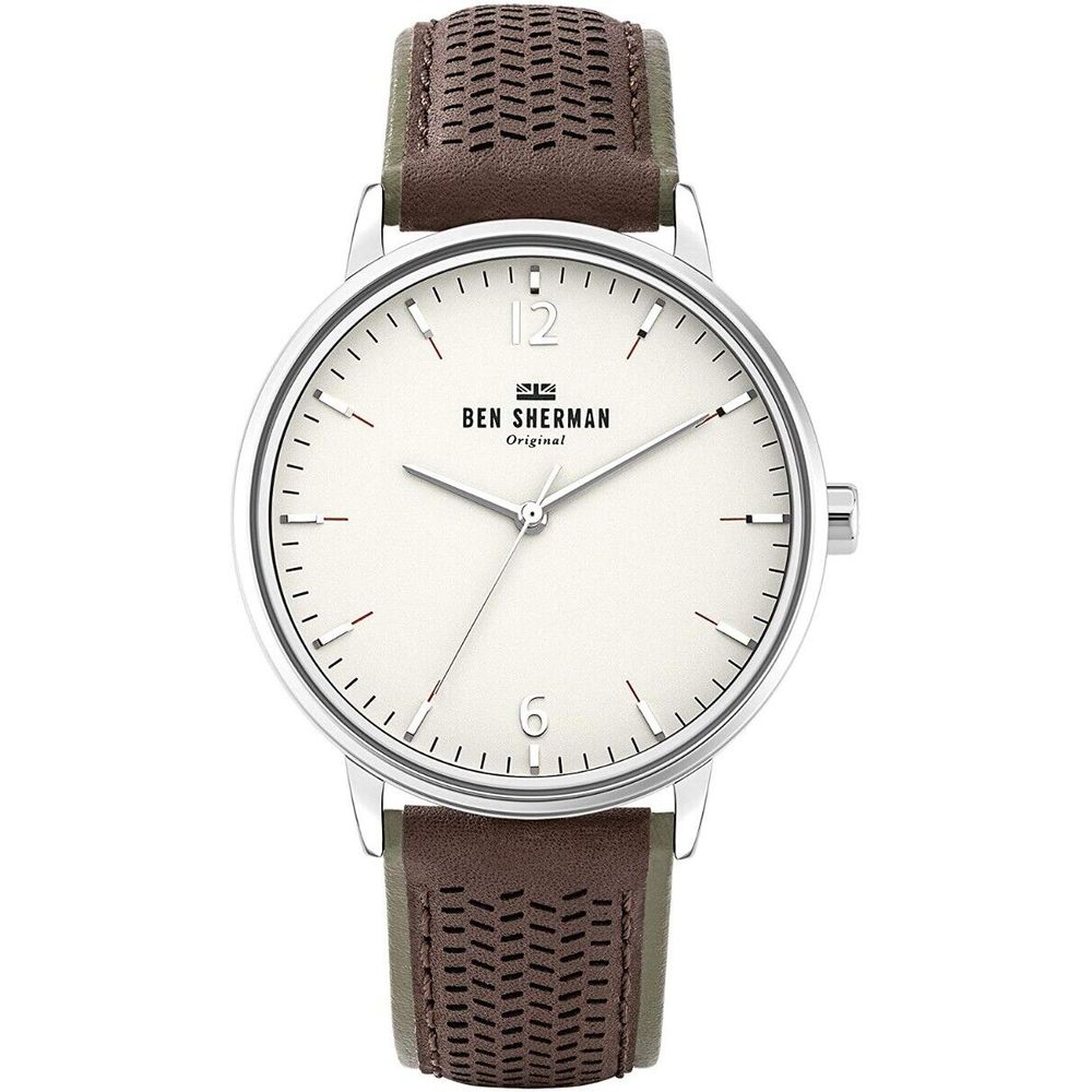 Ben Sherman – Braune Lederuhr